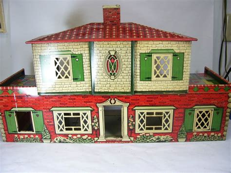 marx metal doll house